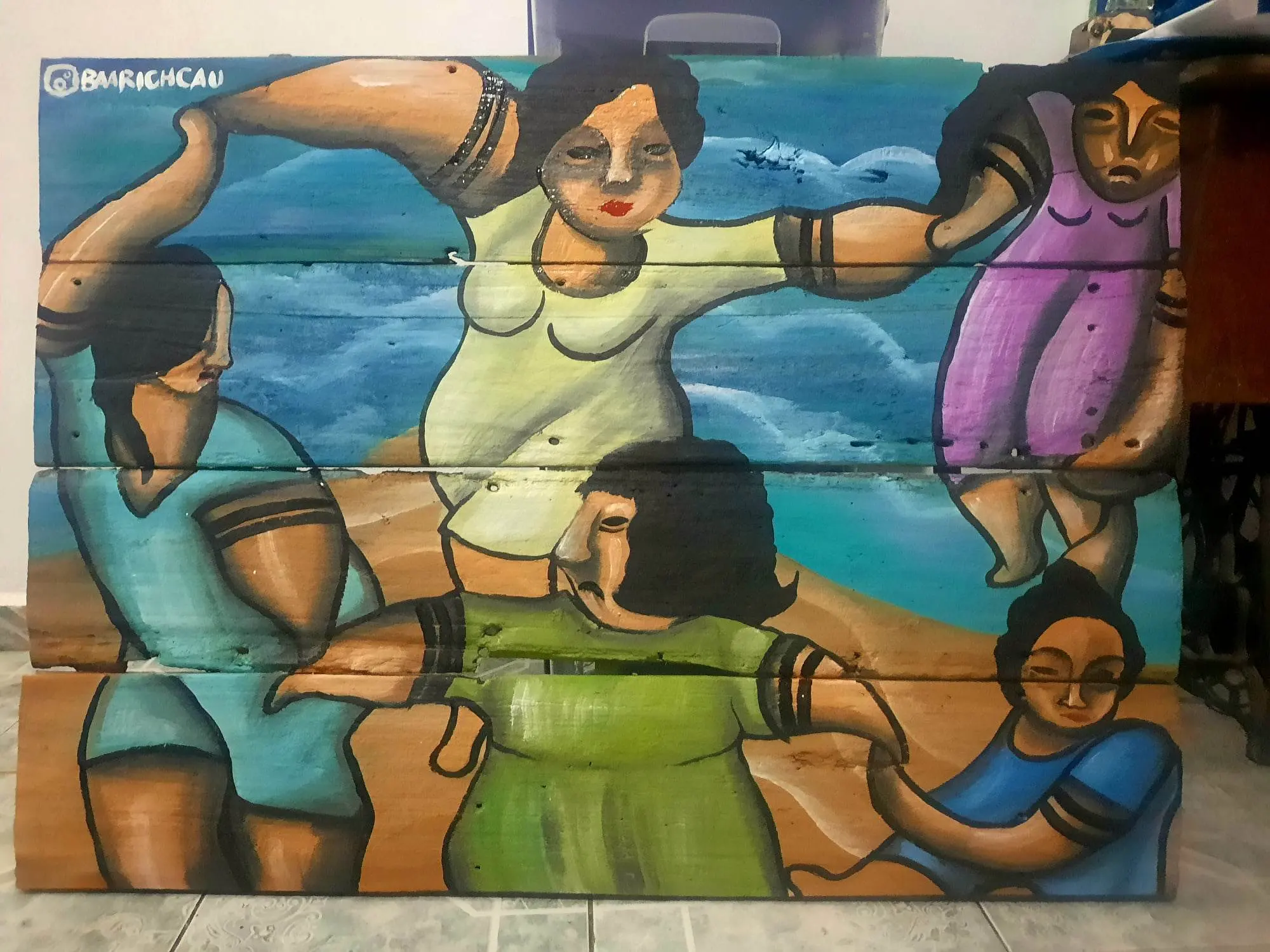 My hotel room on wheels with other equipment and paraphernalia