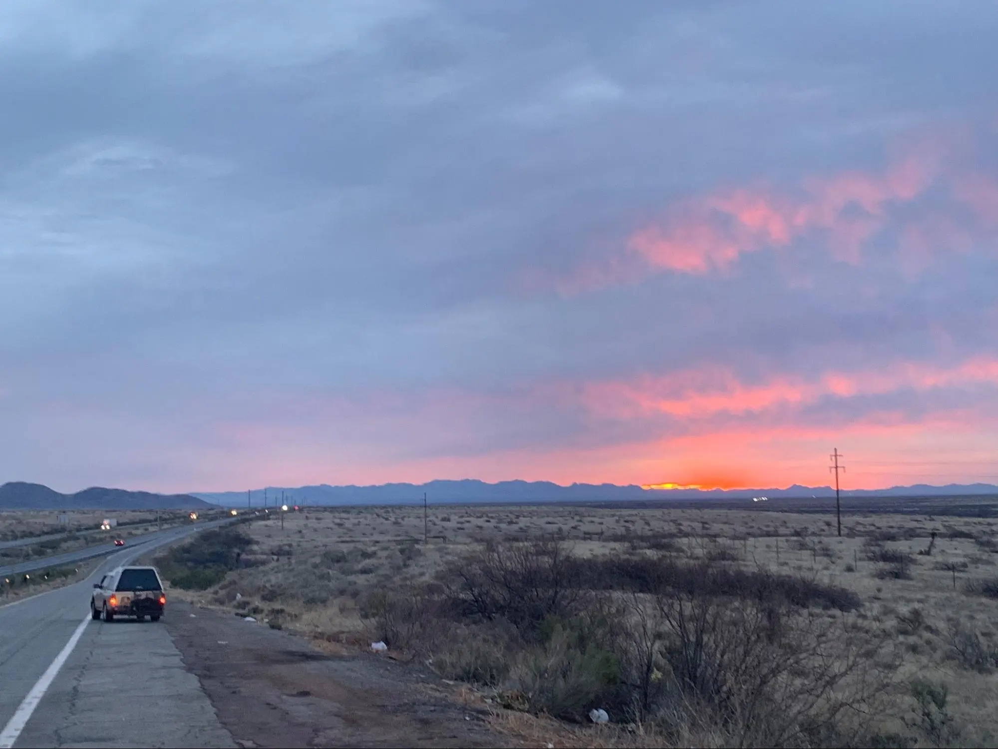My hotel room on wheels with other equipment and paraphernalia